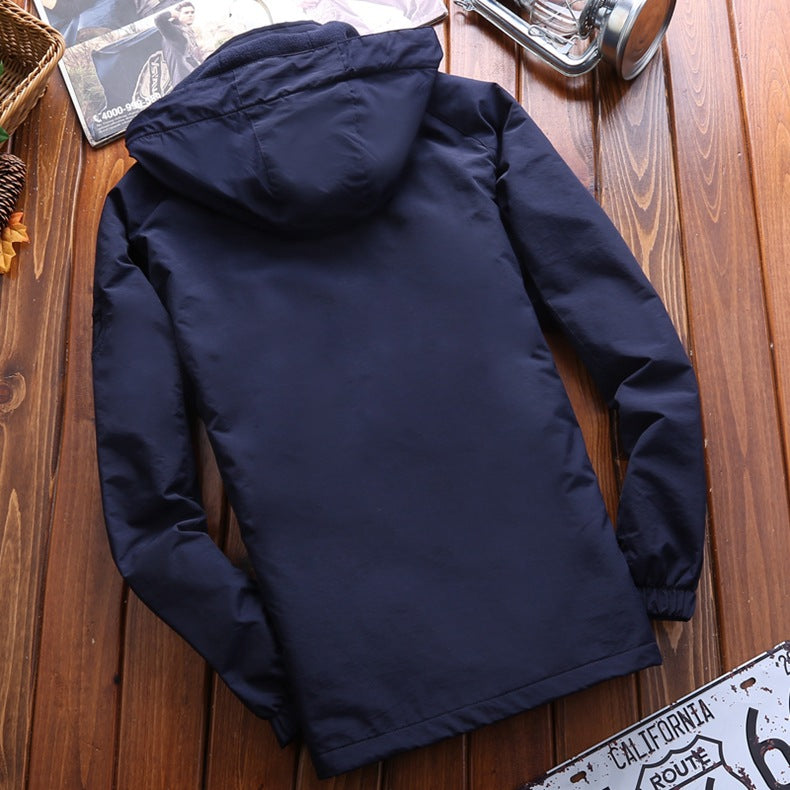 Herren Outdoorjacke mit Samtfutter – Bild 3 | LuxeStyle