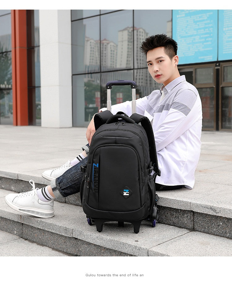Trolley-Schulrucksack mit Rollen