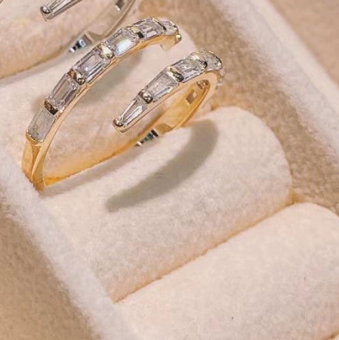 Zirkon-Doppelring – Bild 3 | LuxeStyle