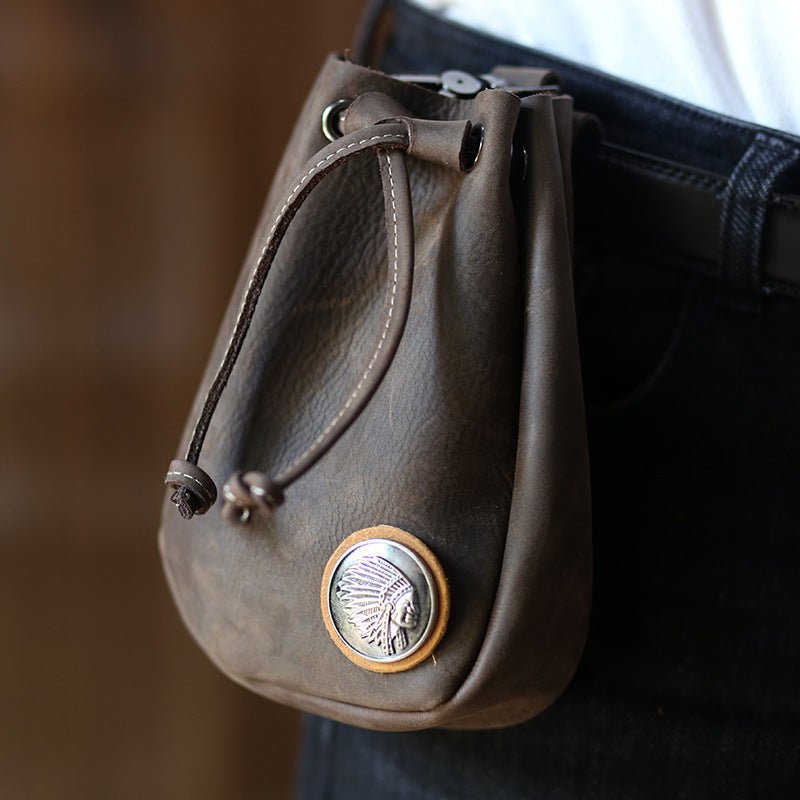 Vintage Bauchtasche aus Rindsleder – Bild 9 | LuxeStyle