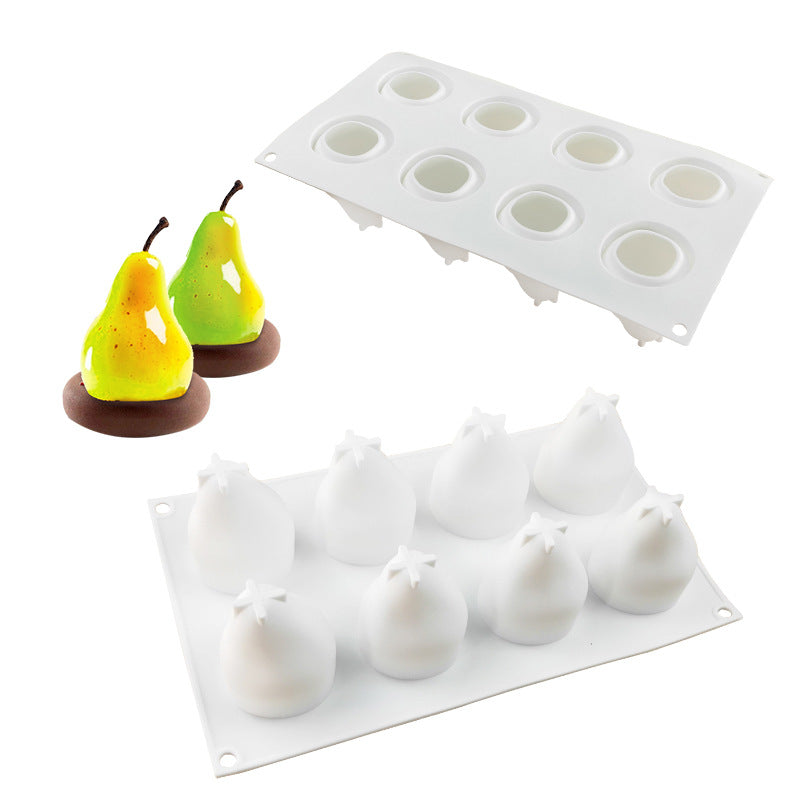 Silikon-Backform für Früchte