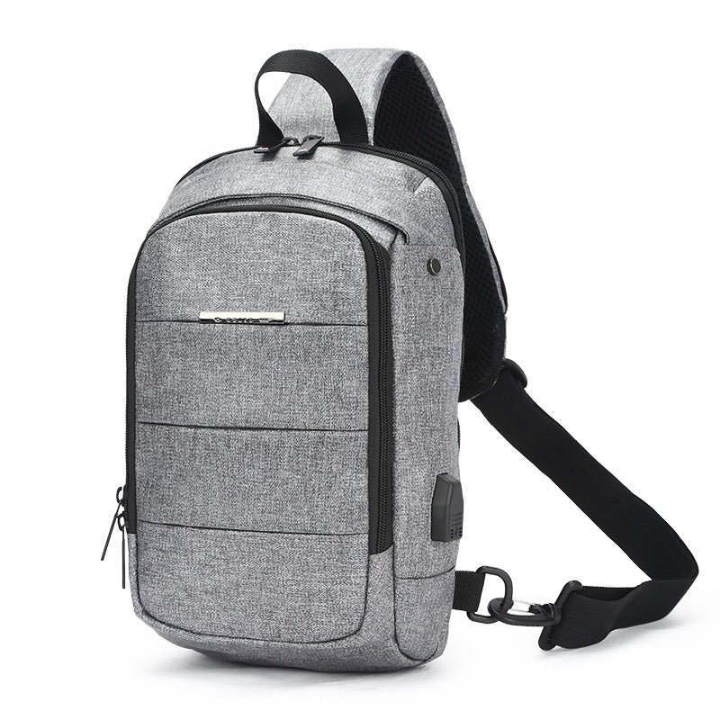 Herren-Crossbody-Tasche aus Oxford-Stoff | LuxeStyle