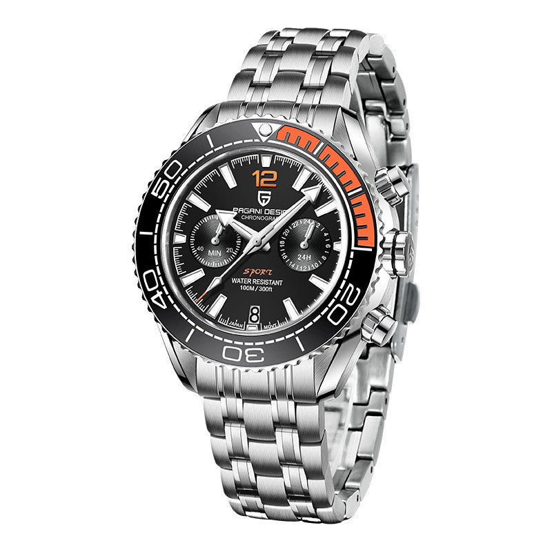 24-Stunden Kalender Quarz-Herrenuhr – Bild 3 | LuxeStyle