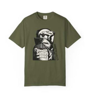 Loose Fit Baumwoll-T-Shirt mit kurzen Ärmeln