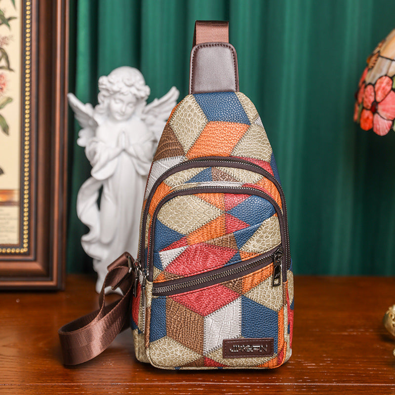 Crossbody Tasche mit grossem Stauraum aus PU | LuxeStyle