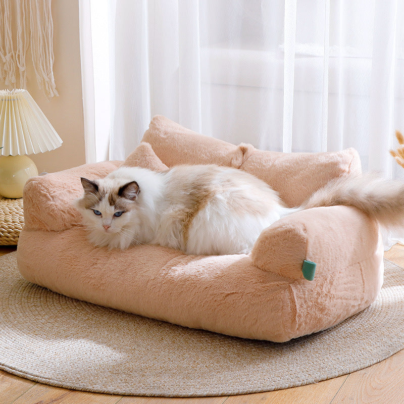 Katzenbett Sofa Plüsch
