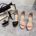 Riemchen-Sandalen mit Chunky-Heel