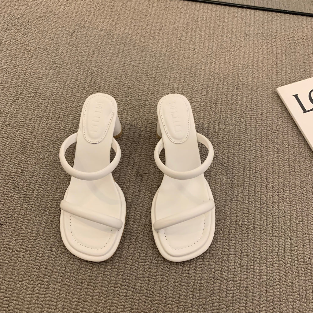 Koreanische Sandalen mit Blockabsatz – Bild 3 | LuxeStyle