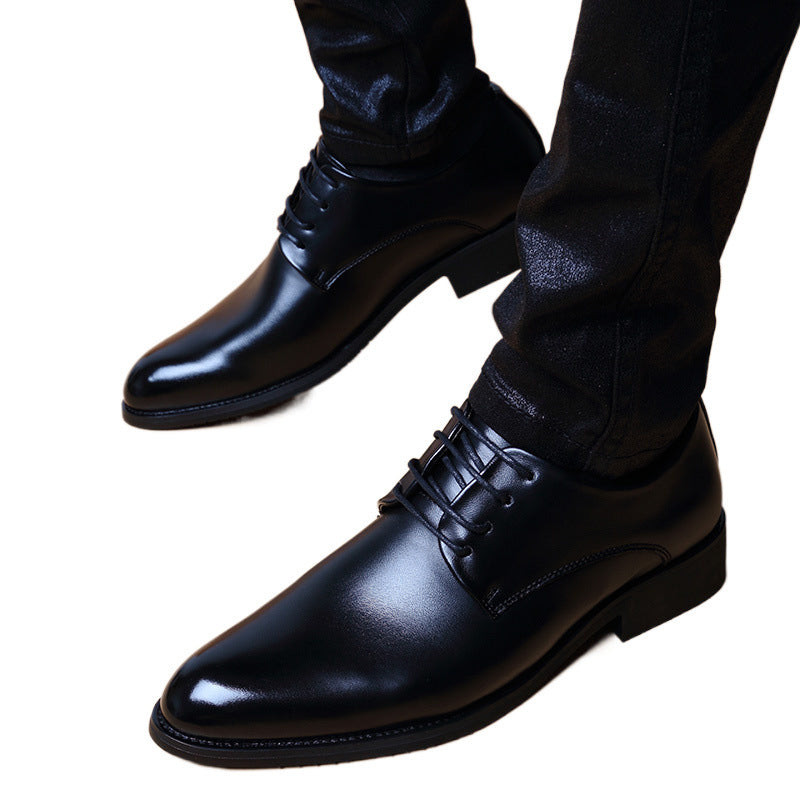 Erhöhende Schnürschuhe im British Style