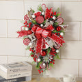 Weihnachtskranz Zuckerstangen-Baum Girlande | LuxeStyle