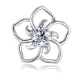 Moissanit-Ohrstecker «Blüte» 0,5 ct · 925 Sterling-Silber