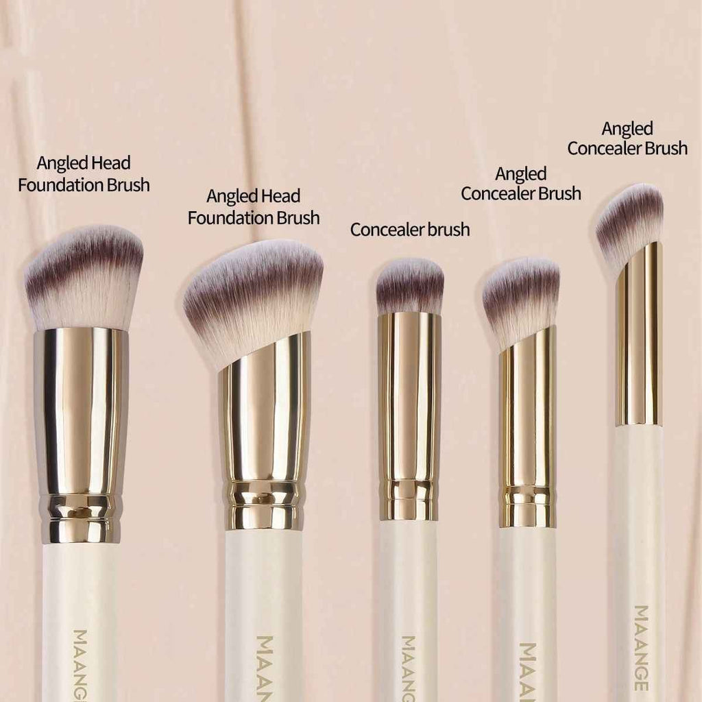 MAANGE Pinsel-Set für Puder & Rouge