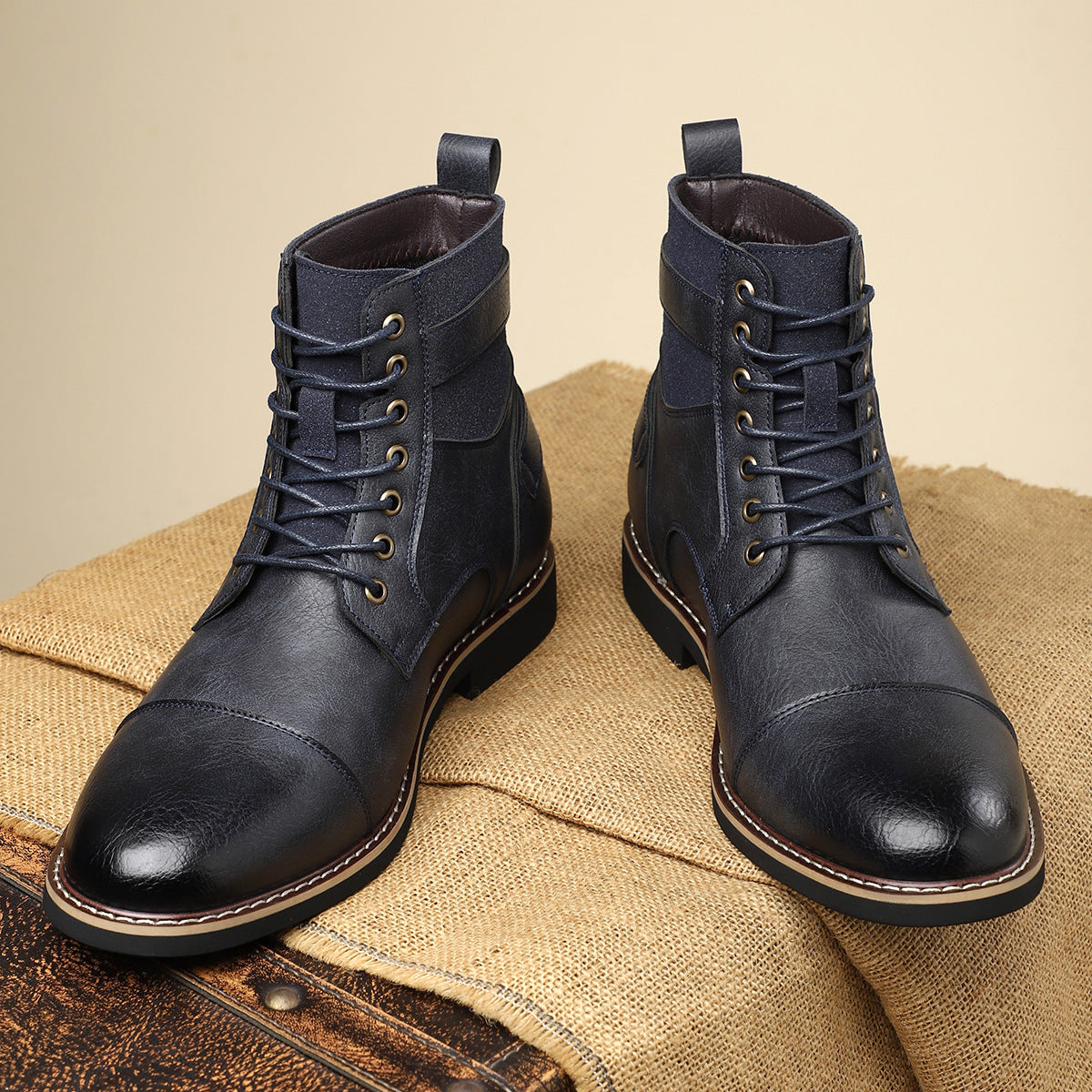Rutschfeste Retro Martin Boots für Herren