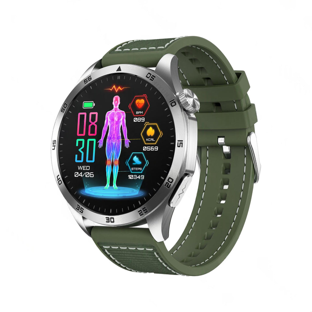 Silikon Smartwatch mit Bluetooth & Gesundheitsfunktionen – Bild 5 | LuxeStyle