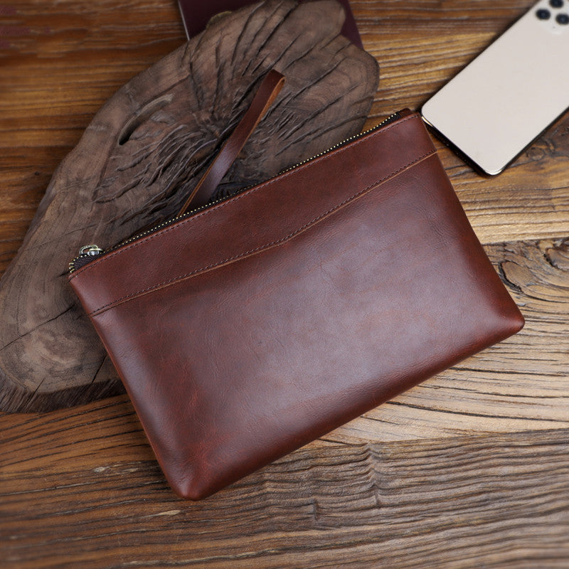 Cow Leather Handtasche für Herren – Bild 4 | LuxeStyle