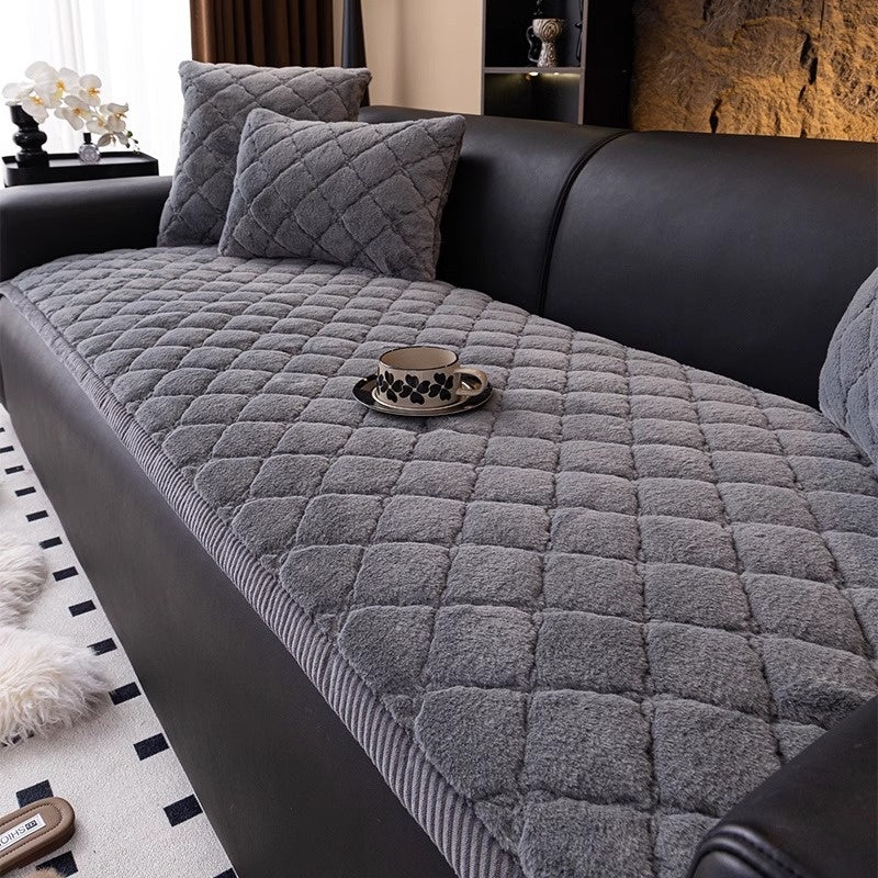 Plüsch-Sofahusse – Bild 9 | LuxeStyle