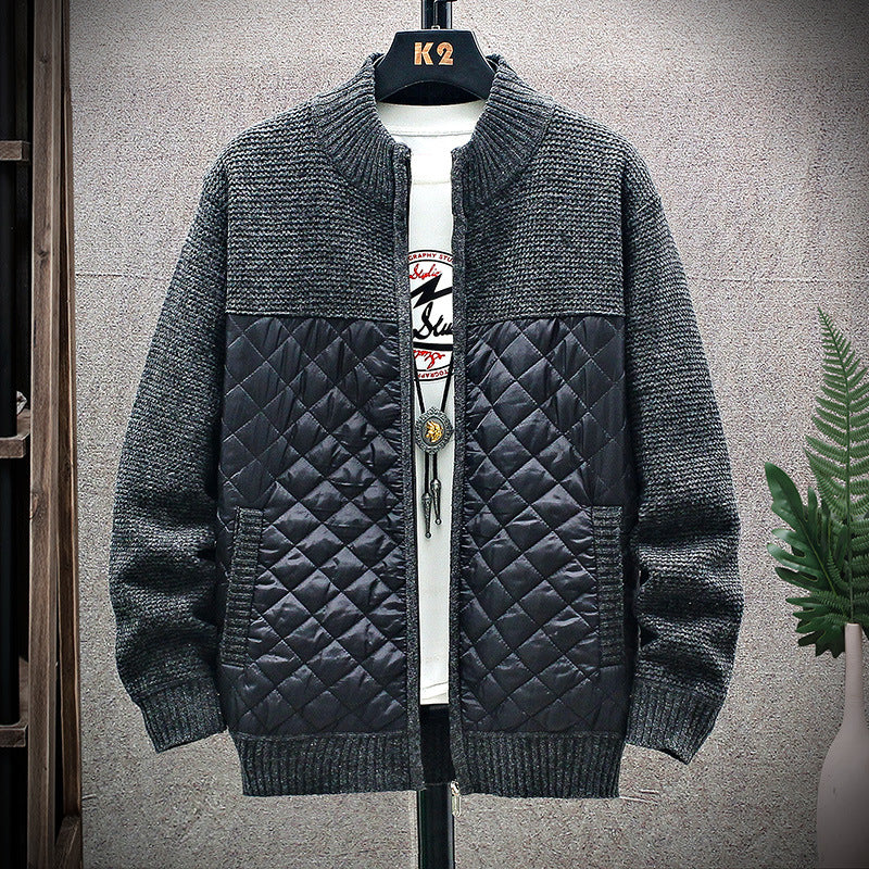 Weisses Cardigan aus grober Wolle – Bild 3 | LuxeStyle