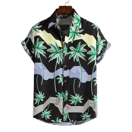 Hawaii Hemd mit Blumenmuster für Herren