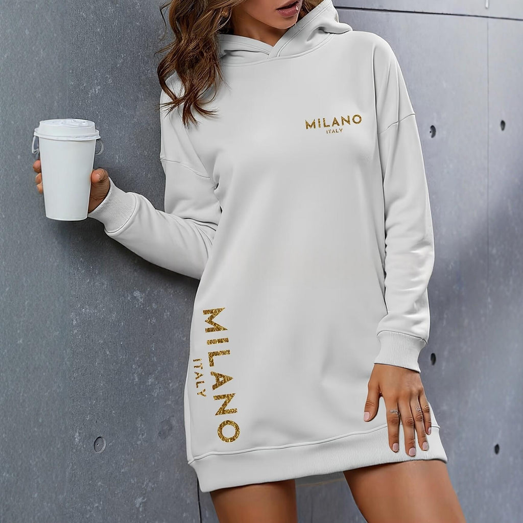 Langes Freizeitkleid für Damen – Bild 1 | LuxeStyle
