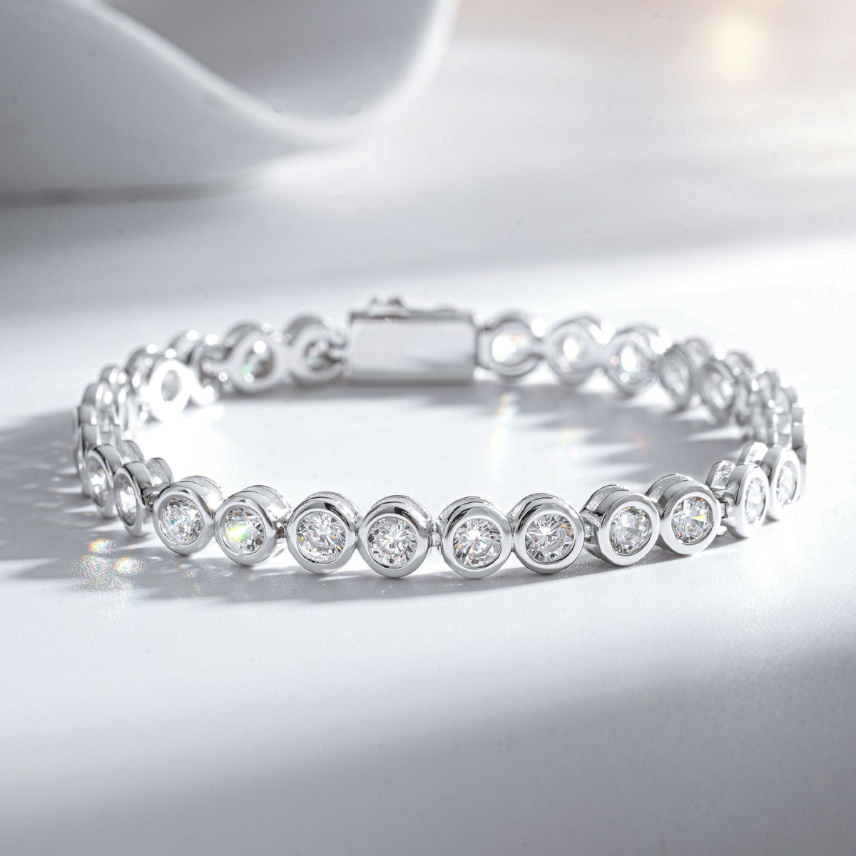 Armband aus 925er Silber mit Blasen-Design – Bild 5 | LuxeStyle