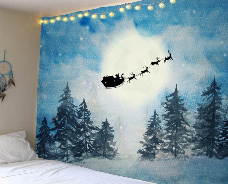 Weihnachtsbaum-Wandbehang für Kinder