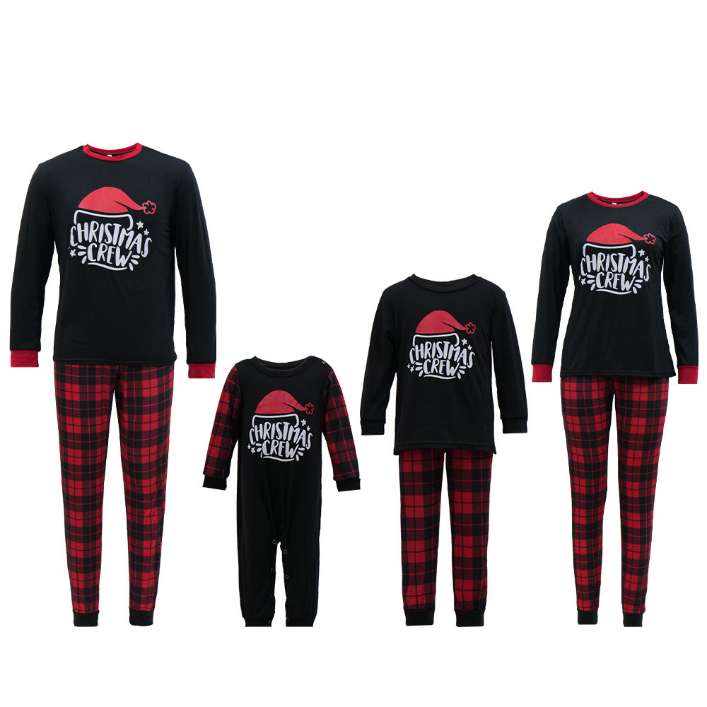 Kariertes Pyjama-Set für die ganze Familie