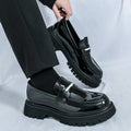 Herren Leder-Sneaker mit Plateau-Sohle – Bild 9 | LuxeStyle