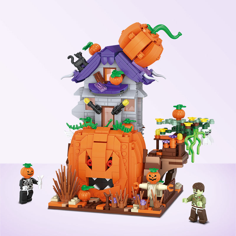 Halloween Cottage Bauklötze – Halloween-Haus-Set – Bild 6 | LuxeStyle