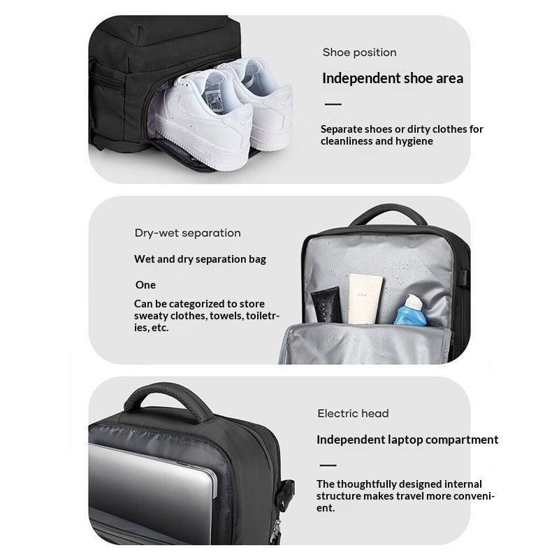 Reiserucksack für Schüler, 40×30×20 cm – Bild 7 | LuxeStyle