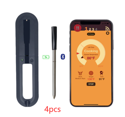 Bluetooth Grillthermometer-Fühler – Bild 4 | LuxeStyle