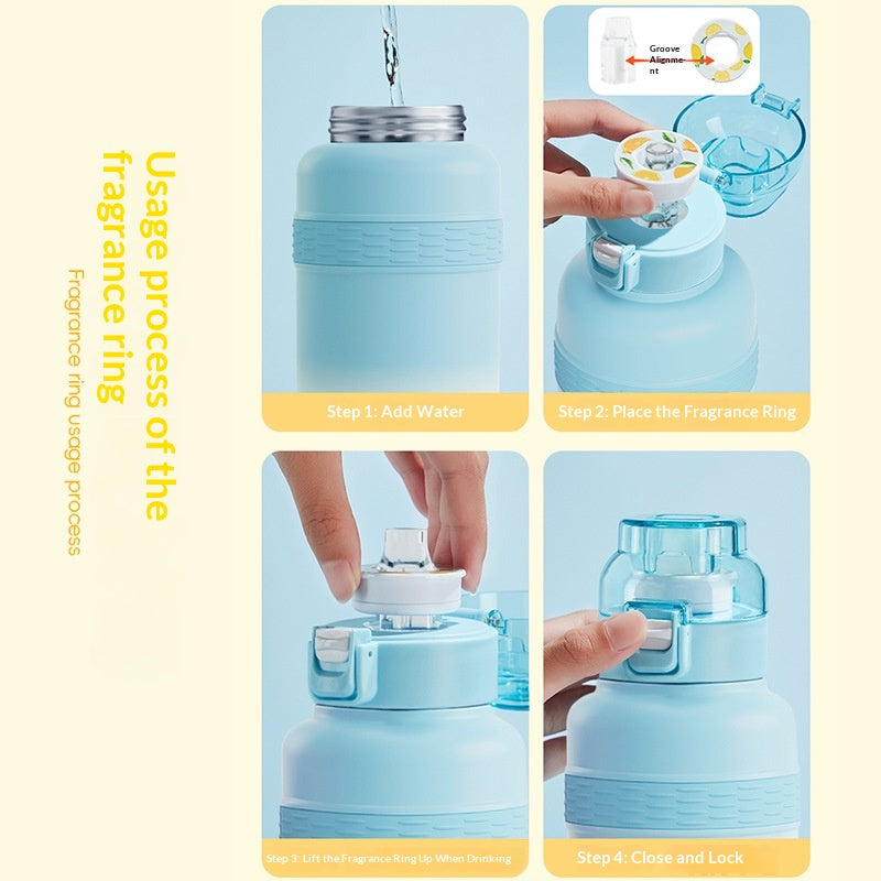 Edelstahl Trinkflasche