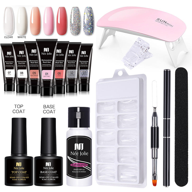 Nageldesign-Set mit Kristallpaste | LuxeStyle