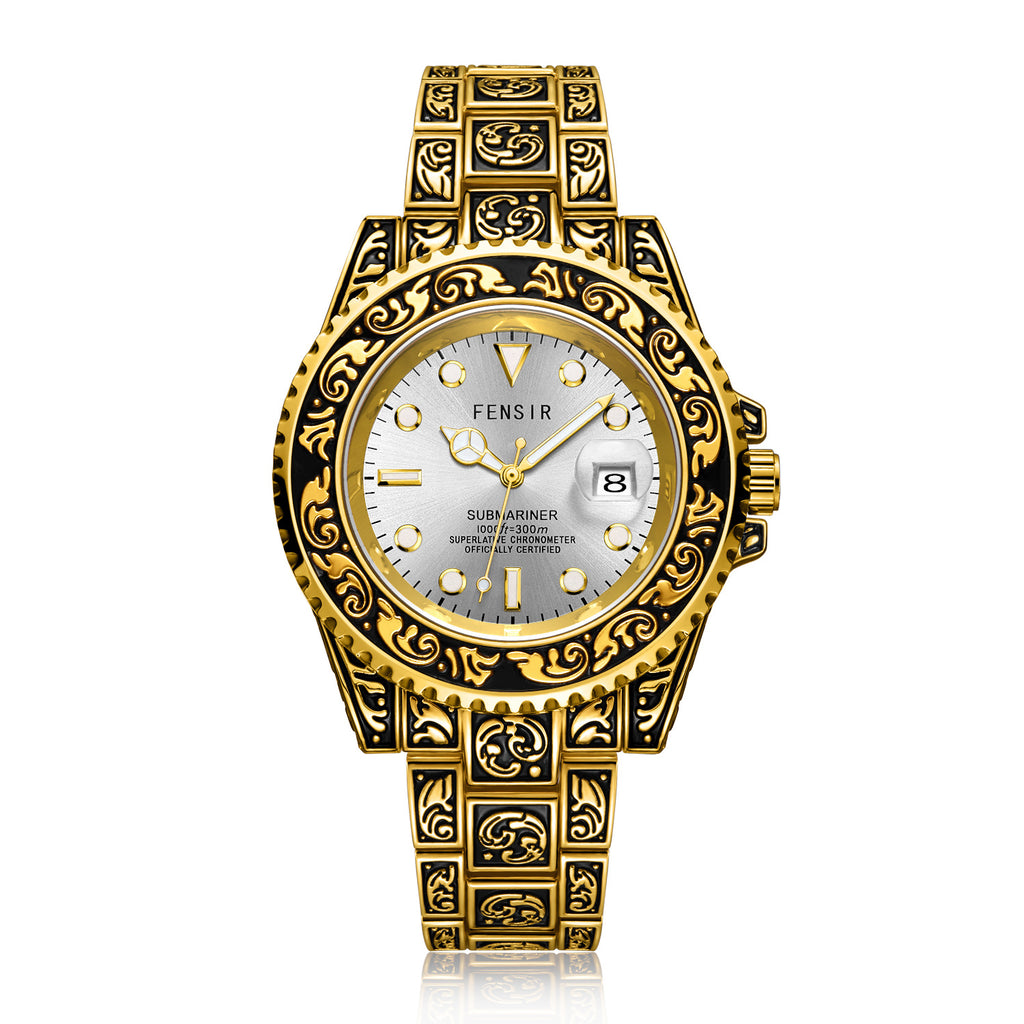 Wasserdichte Herrenuhr mit Quarzwerk – Bild 14 | LuxeStyle