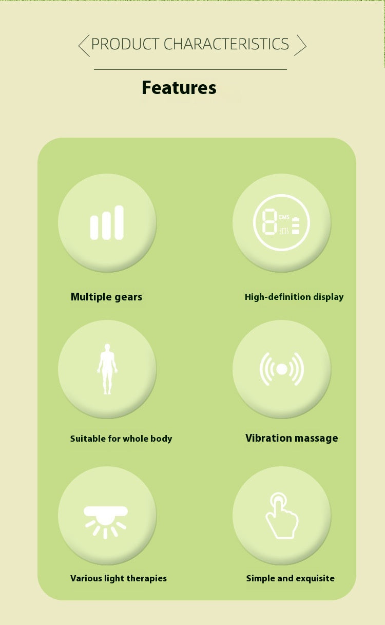Meridian Massagekamm elektrisch | LuxeStyle