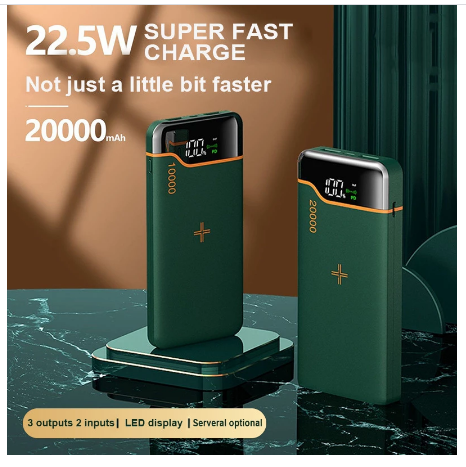 20000mAh Powerbank mit 22.5W Super Rapid Charging