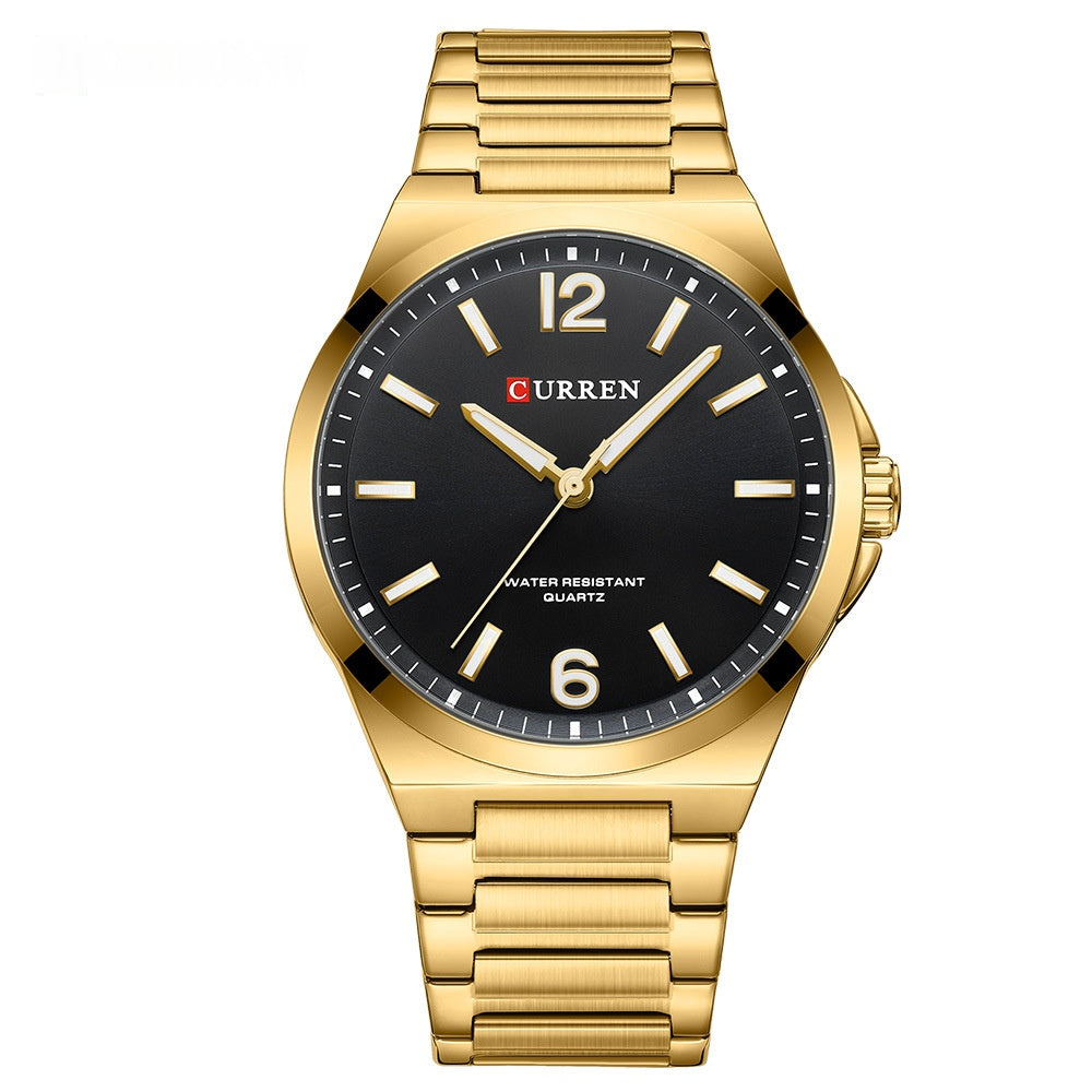 Einfache Herren-Armbanduhr