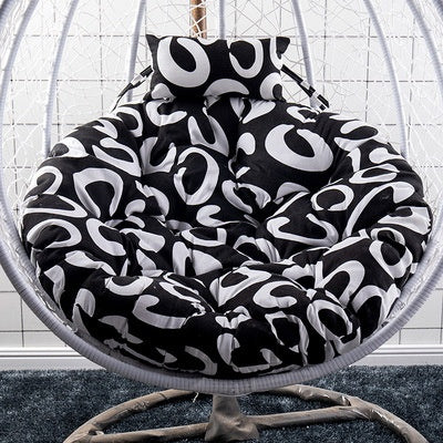 Rundes Rattan-Hängesesselkissen – Bild 4 | LuxeStyle