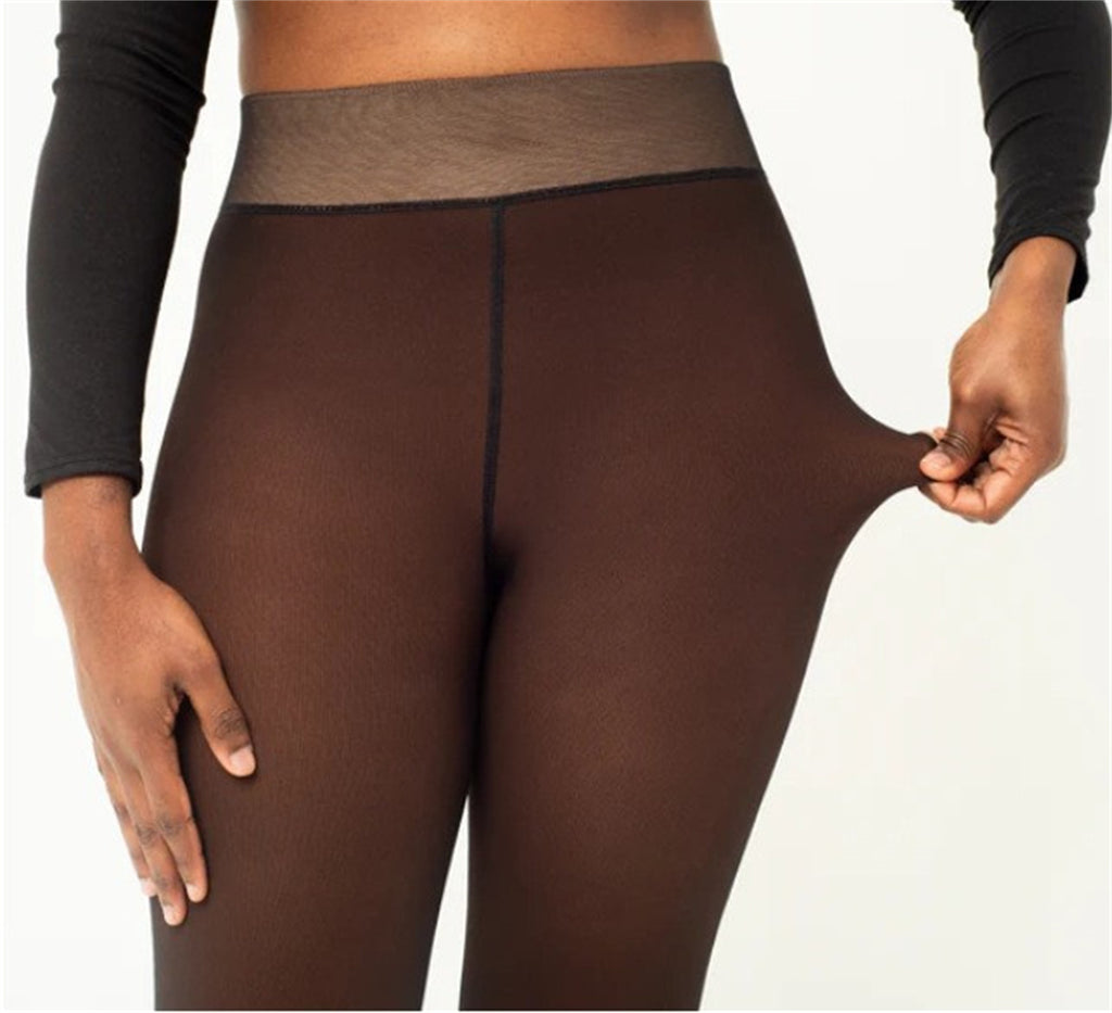 Velour-Strumpfhosen 4-Farben