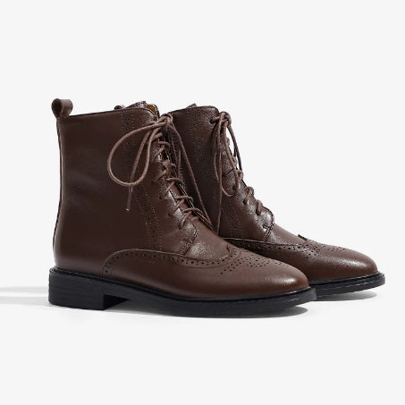 britisch/französisch Vintage Knöchelstiefel
