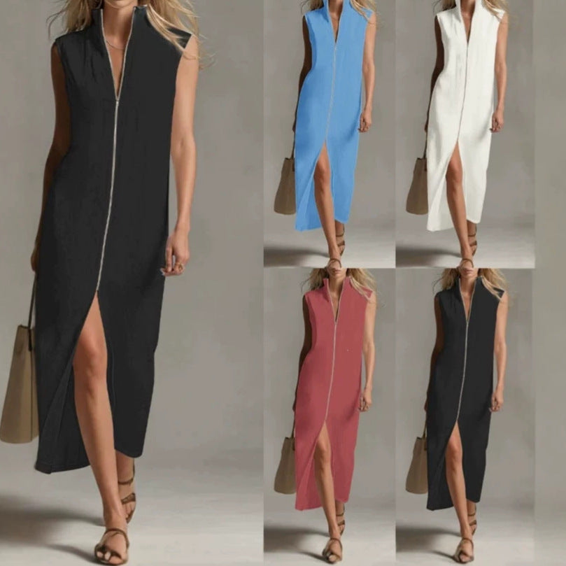 Elegantes ärmelloses Tank-Kleid