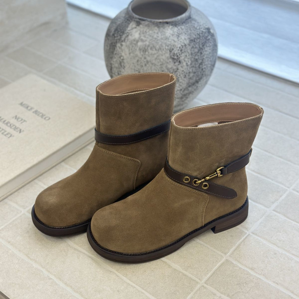 Retro Biker Stiefel