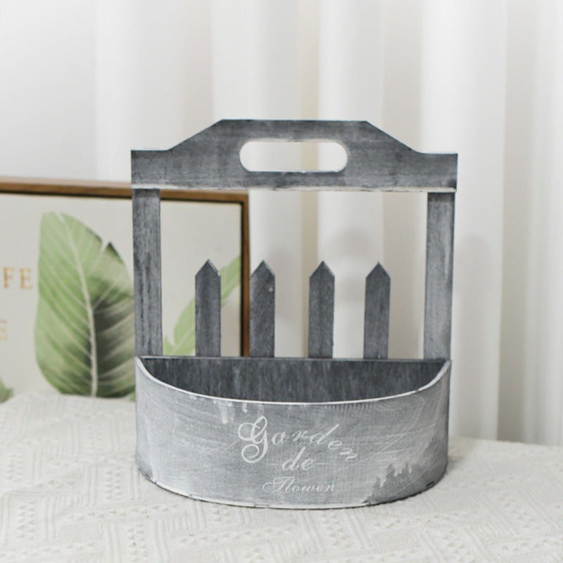 Idyllischer Wand-Blumentopf im Retro-Stil – Bild 2 | LuxeStyle