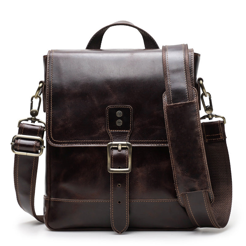 Herren Umhängetasche im Retro-Look – Bild 5 | LuxeStyle