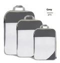 Kompressions-Reisebeutel 3er-Set | LuxeStyle