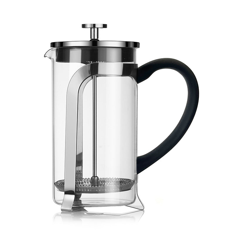 French Press Kaffeebereiter aus Borosilikatglas