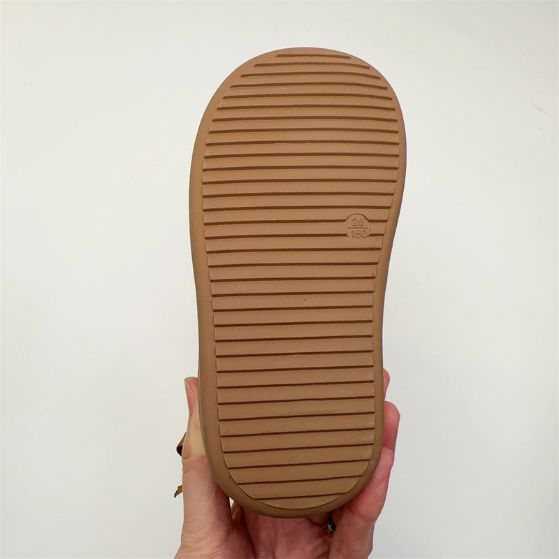 Kinder Winterstiefel mit Fell