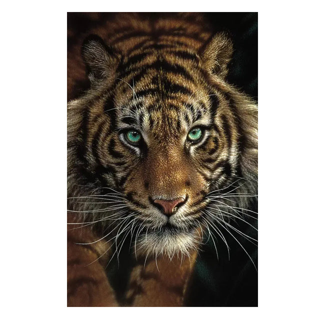 Afrikanischer Wildtiger Leinwandbild – Bild 3 | LuxeStyle