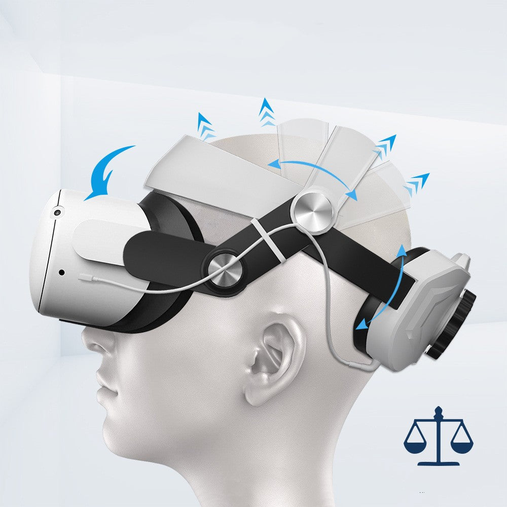 VR-Headset mit Power-Bank