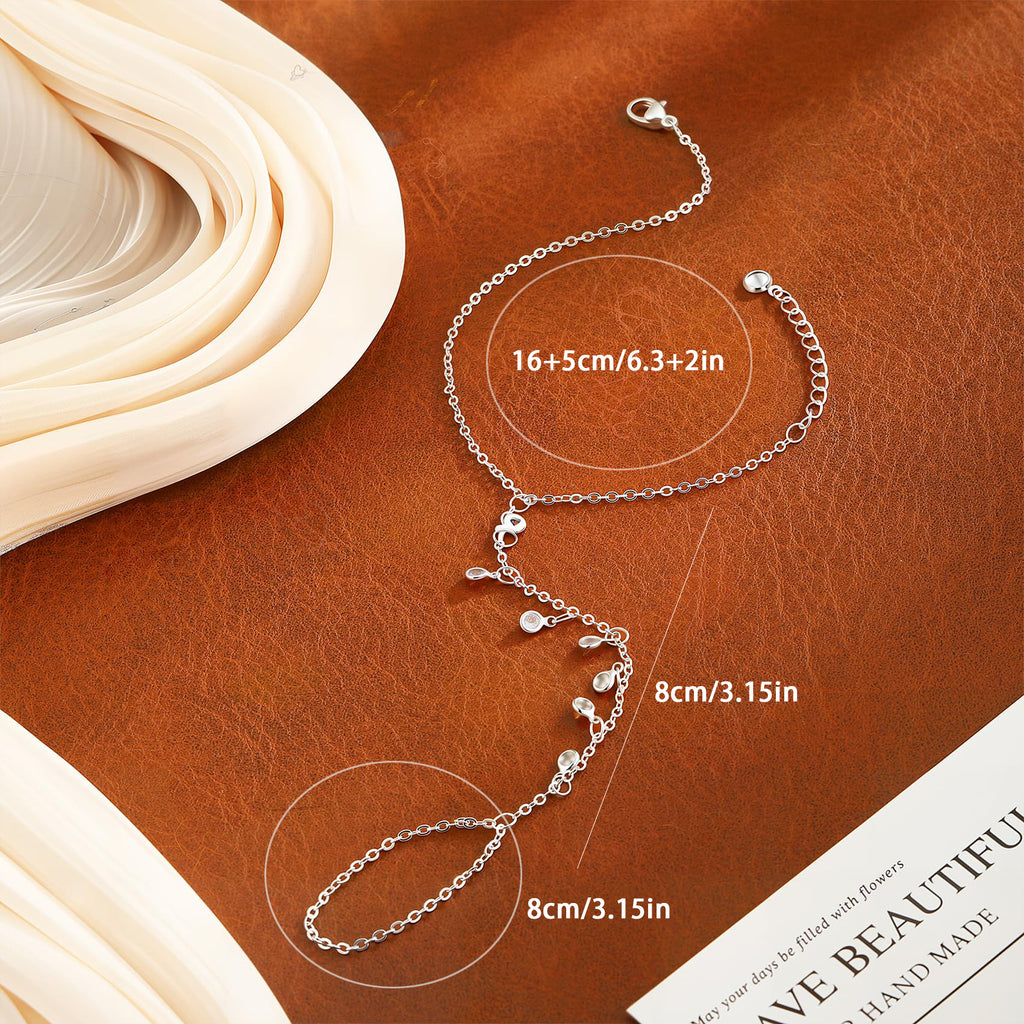 Gold-Edelstahl Fingerkette