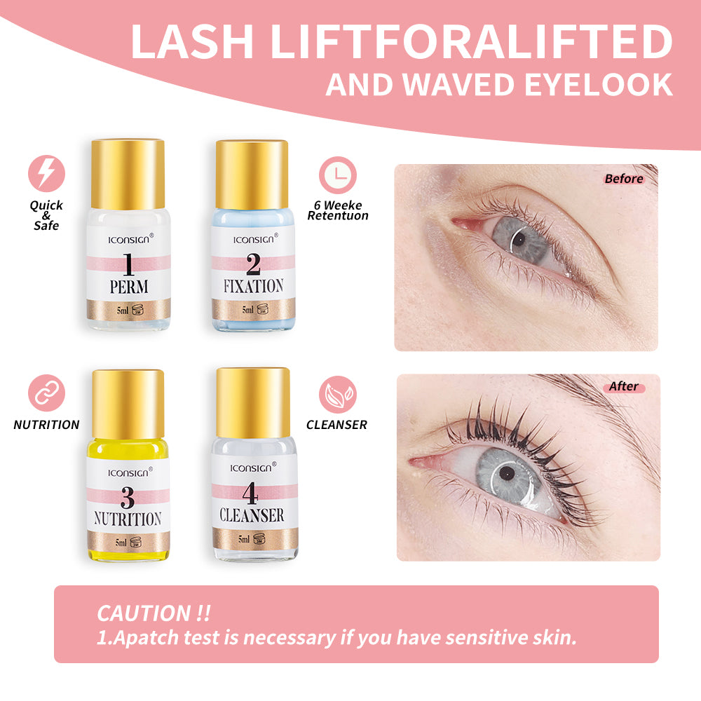 Wimpern- & Brauenfärbe- und Lifting-Kit